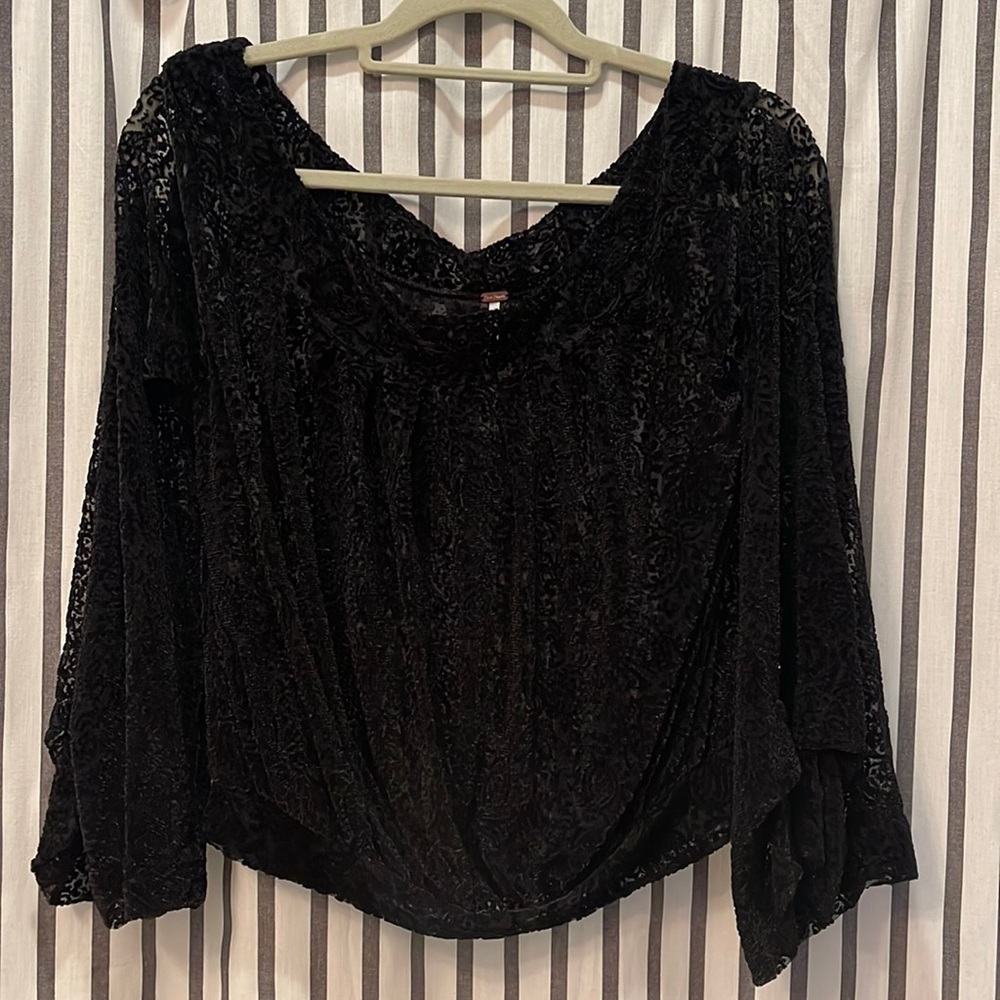 Off the shoulder free people top